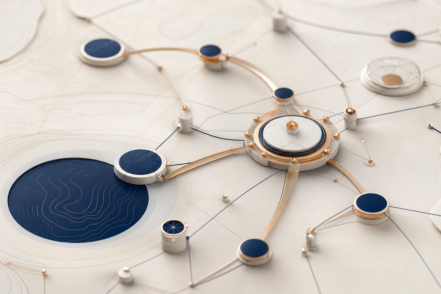 Mapa de relaciones, influencia y acceso comercial